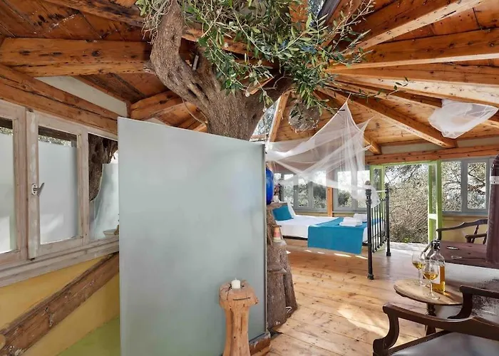 Margaritis's Treehouse Prázdninový dům *